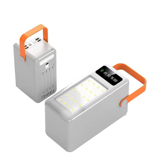 Power Bank 120000mAh – Ultra Puissant avec Éclairage LED